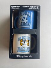 North Carolina UNC Tar Heels Coffee Mug New 15 OZ Mug 2-Pack Gift Set picture
