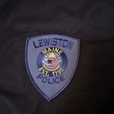 ME Lewiston Maine Police Shoulder Patch picture