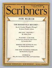 Scribner's Magazine Mar 1936 Vol. 99 #3 GD/VG 3.0 Low Grade picture