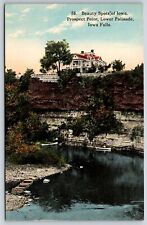 Iowa Falls IA~Prospect Point Lower Palisade~Beauty Spot~c1910 Postcard picture