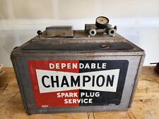Vintage Champion Spark Plug Tester Cleaner Service Oil Gas Station Made In USA  picture