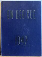 1947 En Dee Cue Yearbook Notre Dame High School Quincy IL Illinois picture