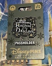 Disney Festival Of The Holidays 2023 Passholder Dangled Pin LE 4000 New picture