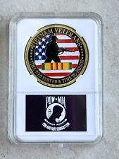 Vietnam Veteran Challenge Coin 1959 - 1975 POW MIA You are not forgotten picture