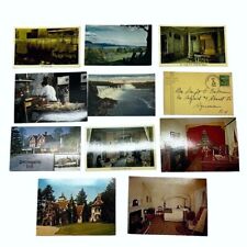 Lot 11 vintage New York/washington postcards ephemera Hyde park Hamilton 1950’s picture