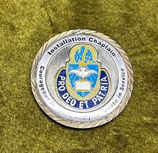 Presidio of Monterey Pro Deo Et Patria Chaplain Challenge Coin picture