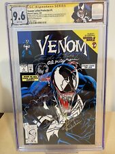 Venom: Lethal Protector #1 WP Black Error Variant CGC 9.6 4x Sig picture