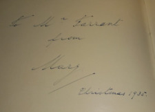 Countess of Harewood, Princess Mary Autographed Signed 1935 Silver Jubilee Book picture