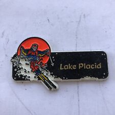 Lake Placid Vintage Rubber Travel Souvenir Magnet picture