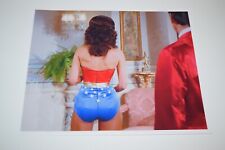 Lynda Carter Wonder Woman pinup 8x10 glossy photo Busty Sexy Cleavage tv 1165 picture