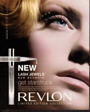print ad advertisement Hair Revlon makeup Lash Jewels Eye Accents Crystal Gaze picture