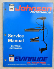 JOHNSON EVINRUDE ELECTRIC OUTBOARDS SERVICE MANUAL picture