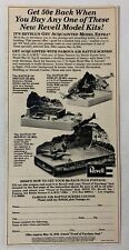 1976 Revell model kits ad ~ FAMOUS AIR BATTLE SCENES ~ Britain, Berlin, Midway picture