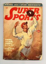 Super Sports Pulp Sep 1947 Vol. 6 #3 GD picture