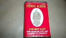Vintage Prince Albert Crimp Cut Cigarette and Pipe Tobacco Tin & paper liner picture