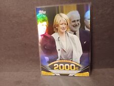 2011 Topps American Pie Martha Stewart Indicted Refractor Foil *RARE* ungraded picture