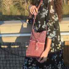 Stylish Light Brown Crossbody Bag: Durable Cotton, picture