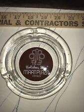 Vintage Holiday Inn Mart Plaza Chicago Glass Ashtray Travel/Hotel Advertising picture