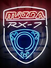 Mazda Rx-7 Sports Car Vintage Garage Neon Sign 24x20 Bar Light Party Pub picture