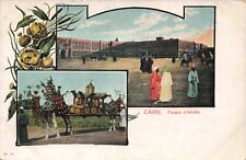 Cairo Egypt Abdeen Abdin Palace Multiview No 70 Unused Undivided Back Postcard picture
