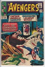 Avengers Earth's Mightiest Heroes Series 1 Issue #18 Comic Book 1965 Commissar picture