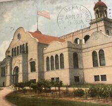 1910 High School, Riverside, California Postmarked Antique Postcard picture