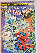 AMAZING SPIDER-MAN #143 1975 1st appearance of Cyclone First Pete/MJ kiss picture