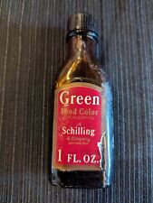 Food Coloring Bottle - A. Schilling & Co. - Antique with Lid picture
