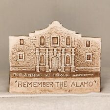 Vtg Remember The Alamo The Shrine of Texas Libery Figurine 1992 Signed 4.75