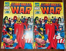 INFINITY WAR #1 2 Pack, NM, Distro Pack, Never Opened 1ST APP MARVEL COMIC BOOK picture