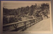 Winter Scene, Bowring Park, St John’s Newfoundland Canada Circa 1920’s Postcard picture