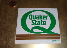 VINTAGE QUAKER STATE #2000113 Sticker / Decal  ORIGINAL OLD STOCK picture