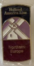 Holland America Travel pin  Sealed. Vintage picture