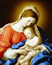 Dream-art Oil painting Madonna-and-Child-Giovanni-Salvi-da-Sassoferrato-Oil-Pain picture