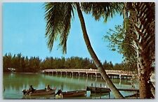 Postcard Blind Pass Bridge Between Tropical Captiva And Sanibel Islands, Florida picture