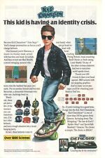 1992 KID CHAMELEON Video Game Promo PRINT AD WALL ART - SEGA GENESIS CLASSIC picture