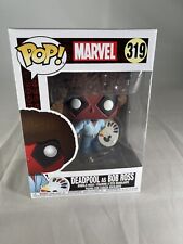 Funko Pop Marvel - #319 Deadpool as Bob Ross - READY TO SHIP picture