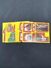 1980 Lucas Films Star Wars Yellow Sticker Cards PICK YOUR CARD BUILD YOUR SET picture