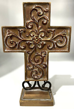 Southern Living Tabletop Cross at Home Decor Sculpture Rustic Tuscan Christian picture