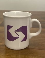 RARE VINTAGE SEPTA TROLLEY MUG CUP TRANSPORTATION COLLECTIBLE Made In England picture