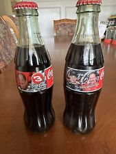 2 Vintage 1996 Dale Earnhardt #3 Coca Cola Coke 8 Oz Bottle NASCAR picture