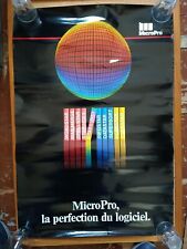 ITHistory (198X) POSTER: MICROPRO Le Perfection Du Logiciel (French) picture