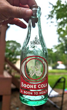 1948 Vintage Daniel BOONE COLA Green Soda Bottle, Spencer, NC 