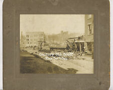 1911 Great Fire, Bangor, ME - Antique Photo, Graham Bldg, Universalist Church picture