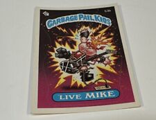 1985 Topps Garbage Pail Kids Live Mike 53b picture
