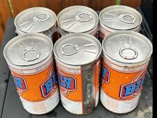 VINTAGE BILLY BEER CANS UNOPENED EMPTY 6 PACK CANS W/ CAN RING COLD SPRING, MN picture