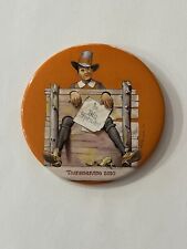 2010 Obama Thanksgiving 4” Cello Limited Ed. #d Button by Artist Brian Campbell picture