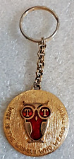 VINTAGE TT EYEWEAR WISE IS THE WOMAN WHO WEARS THEM KEYCHAIN FOB picture