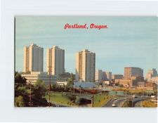 Postcard Skyline of Portland Oregon USA picture