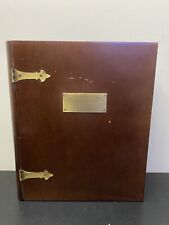 The Bombay Company - 1991 Large Wood Memory Book Keepsake Box w/ Label picture